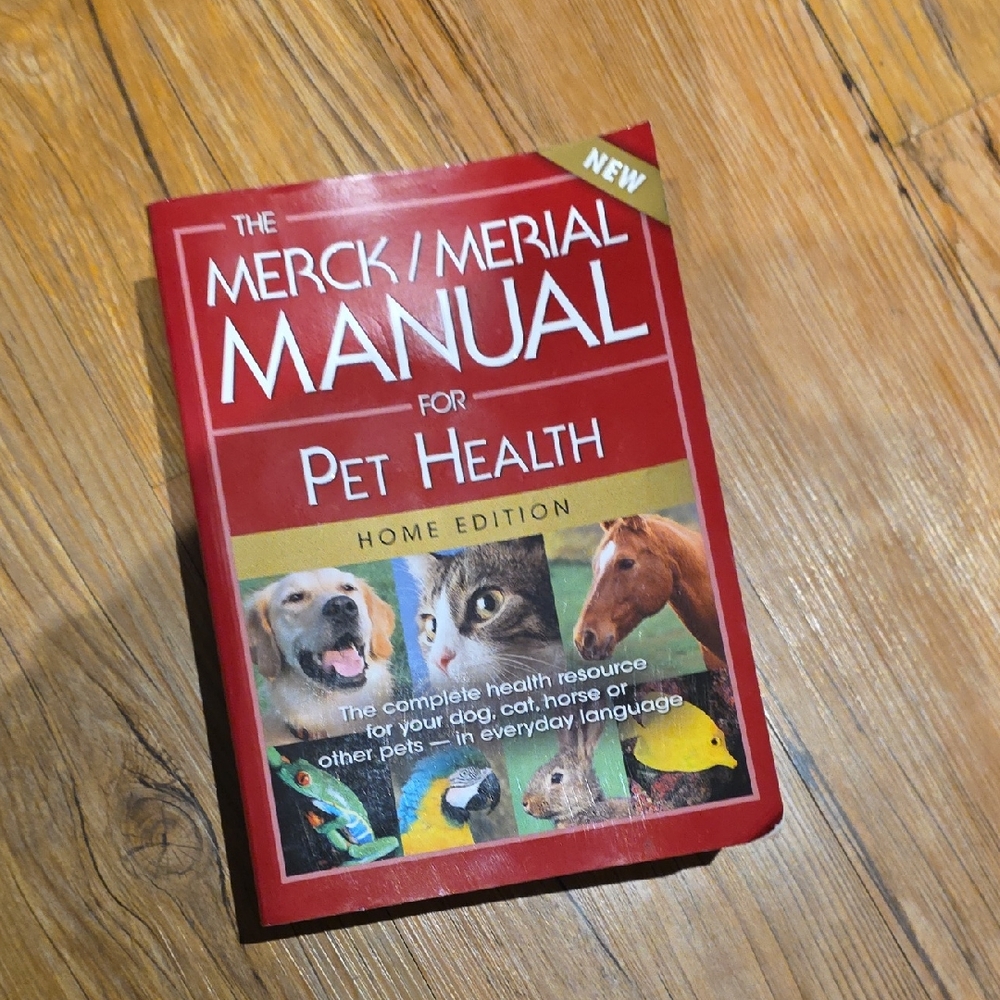 The Merck/Merial Manual for Pet Health - Red Hardcover